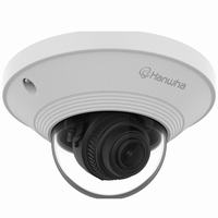 QND-6021 Hanwha Vision Q Series 4mm 30FPS @ 2MP Indoor Day/Night WDR Dome IP Security Camera PoE