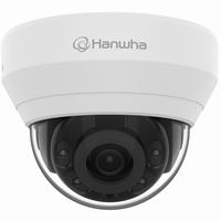 QND-7012R Hanwha Vision Q Series 2.8mm 30FPS @ 4MP Indoor IR Day/Night WDR Dome IP Security Camera 12VDC/PoE
