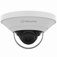 QND-8011 Hanwha Vision Q Series 2.8mm 30FPS @ 5MP Indoor IR Day/Night WDR Dome IP Security Camera PoE