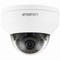 QNV-6012R1 Hanwha Vision Q Series 2.8mm 30FPS @ 2MP Outdoor IR Day/Night WDR Dome IP Security Camera 12VDC/PoE