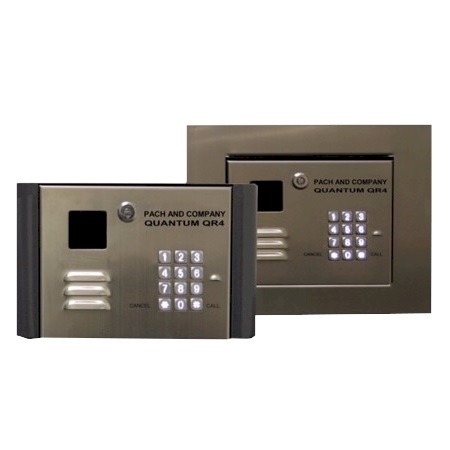 QR4 Pach & Co Single Tenant Residential Intercom Surface Mount