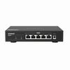 Show product details for QSW-1105-5T-US QNAP 5 Port 2.5Gbps Auto Negotiation Unmanaged Switch