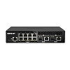 Show product details for QSW-M2108R-2C-US QNAP 8 Port 2.5Gbps, 2 Port 10Gbps SFP+/ NBASE-T Combo Management Switch