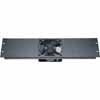 Show product details for QTFP-1-119 Middle Atlantic Quiet Fan Panel Assembly - One 220 VAC Fan, 3 Space Textured Finish