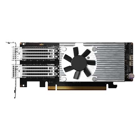 QXG-100G2SF-E810 QNAP Dual-Port QSFP28 100GbE Network Expansion Card
