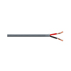 Show product details for R001000R/7BM1G Remee 14 AWG 2 Conductors Unshielded Stranded Bare Copper CMR Non-Plenum Security and Alarm Cables - 1000' Reel - Grey