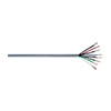 Show product details for R0010186M1G Remee 18 AWG 6 Conductors Unshielded Stranded Bare Copper CMR Non-Plenum Security and Alarm Cables - 1000' Reel - Grey