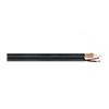 Show product details for R001536M1B Remee Siamese 18 AWG Shielded Solid Bare Copper RG59 Plus 18 AWG 2 Conductors Stranded Bare Copper CMR Non-Plenum CCTV Cable - 1000' Reel - Black