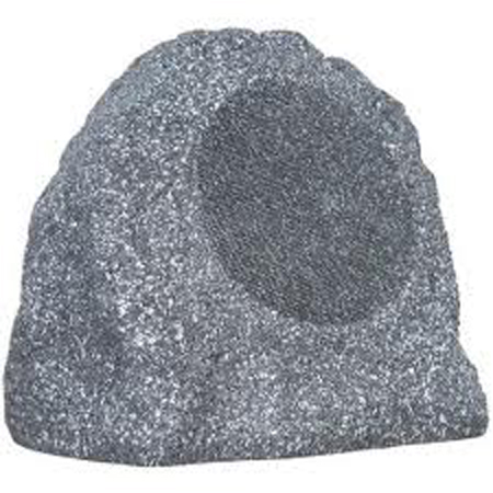 PAS10820 Proficient Audio R800TTG Single 8" 90W Outdoor Stereo Rock Speaker - Granite