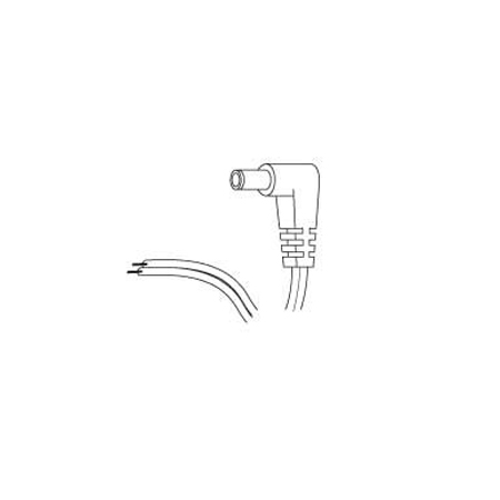 RA11X Vanco Cable Right Angle 1.3mm x 3.5mm Plug / S&T 10ft