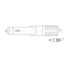 RA5 Vanco Cable Cigarette Plug / 1.3mm Plug 9V Passport 4ft