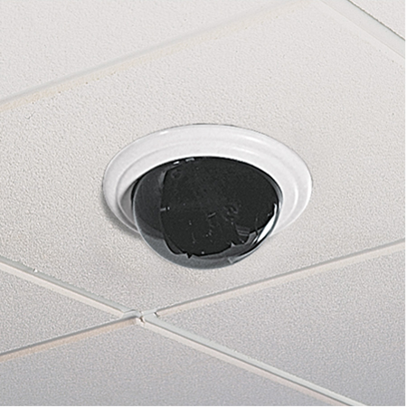 RASELHS American Dynamics SpeedDome Optima LT Series 470TVL Indoor Ceiling Mount Dome - Smoked Bubble