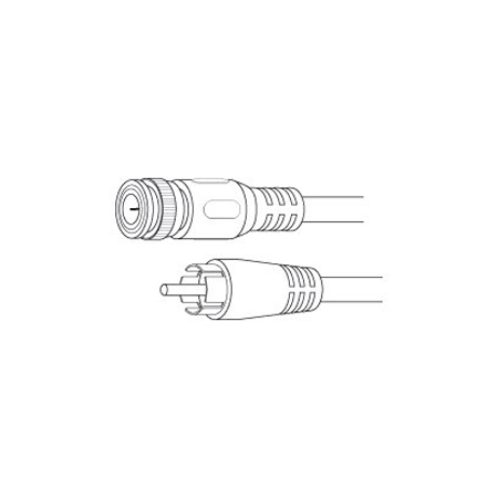 Vanco RCA Male Plug to BNC Connector
