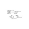 Show product details for RB12 Vanco Cable RG59 RCA(M) / BNC(M) 12ft