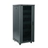 RCS-2724 Middle Atlantic RCS Series 27 Rack Rolling Residential Enclosure 24 Inch Deep - Metallic Grey