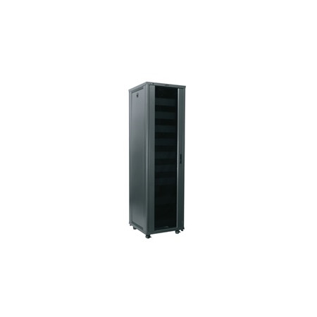 RCS-4224 Middle Atlantic RCS Series 42 Rack Rolling Residential Enclosure 24 Inch Deep - Metallic Grey