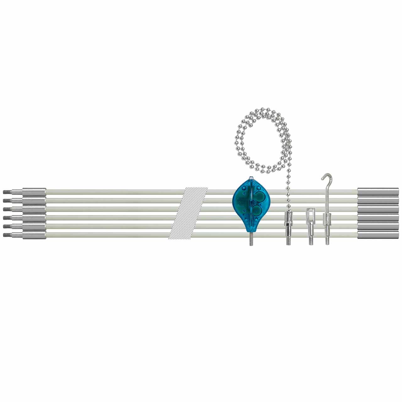 RDG-30A Jonard Tools 30 ft Glow Rod Kit+, 3/16" Diameter