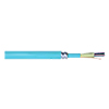 Show product details for REMEX330612NAIALR-2250 Remee 6 Fiber Tight-Buffered Multimode OM3 OFCP Plenum Distribution - Aluminum Armored Fiber Optic Cable - 2250' Spool - Aqua