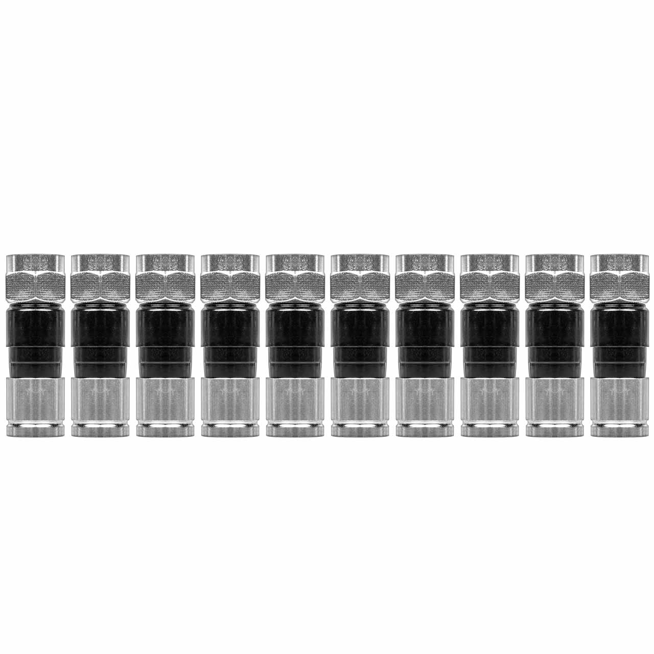 RG6-10 Jonard Tools RG6 Connectors (Pack of 10)