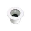 Show product details for RHIUTH American Dynamics Indoor Top Hat Dome Housing with Deluxe Trim Ring - Plenum Rated