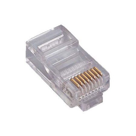 RJ45-100 Rainvision RJ45 Connectors for CAT5/CAT5e - 100 Pack