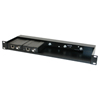 Show product details for RK124 Nitek Modular Card Cage - Fits 5 - VR124 Models - 1 RU High