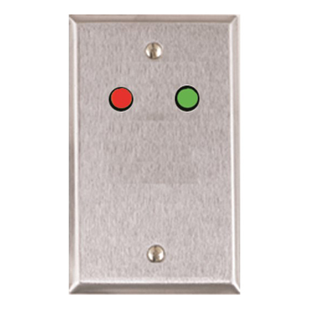 RP-0924VOLT Alarm Controls REMOTE PLATE S.G. S.S. RED/GREEN LED