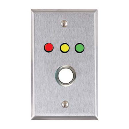 RP-35 Alarm Controls Single Gang Wall Plate