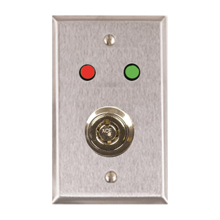 RP-50 Alarm Controls Single Gang Wall Plate