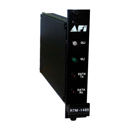 RR-109 American Fibertek Rack Card Receiver - Video/Contact Closure Output - FM Video / Contact Closure System - 850nm