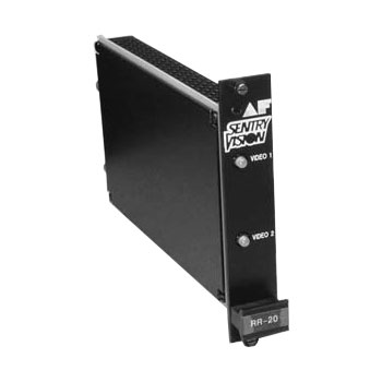 RR-20 American Fibertek Analog Two Channel Video Rack Card Receiver