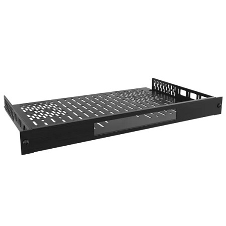 RSHA-JOSH-CORE1 Middle Atlantic 1RU Anodized Custom Shelf for (1) Josh.ai Core