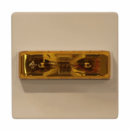 RSSA-24MCW-ALW Cooper Wheelock STR,AMBER,WALL,24VDC, 15/30/75/95CD,ALERT,WHT - BLACK LETTERING