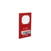 Show product details for RSSP-24MCW-FR Cooper Wheelock STRB PLATE,WALL,24 VDC,15/30/75/110CD,RD