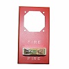 Show product details for RSSP-24MCW-NR Cooper Wheelock STRB PLATE,WALL, 24 VDC,15/30/75/110CD,NO LTR,RD