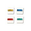 Show product details for RSSR-24MCCH-NW Cooper Wheelock STRB,RED,CEIL,H INT, 24VDC 115/177CD,NO LTR,WHT