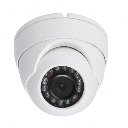 [DISCONTINUED] RV-TVIEB1-2.8-W Rainvision 2.8mm 30FPS @ 720P Outdoor IR Day/Night Eyeball HD-TVI Security Camera 12VDC - White