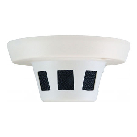 TVISMK2-4 Rainvision 3.7mm 1080p Indoor Day/Night Covert Smoke Detector HD-TVI Security Camera 12VDC
