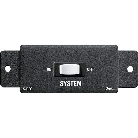 S-DEC Middle Atlantic Remote Switch Panel For MPR-SEQ/PDS, Mounts In Map Decora Openings Only