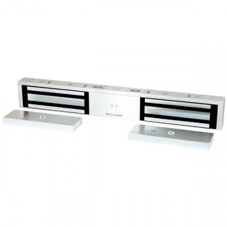 E-941DA-1K2Q Seco-Larm 1200 lb. (545 kg) Double Door Electromagnetic Lock