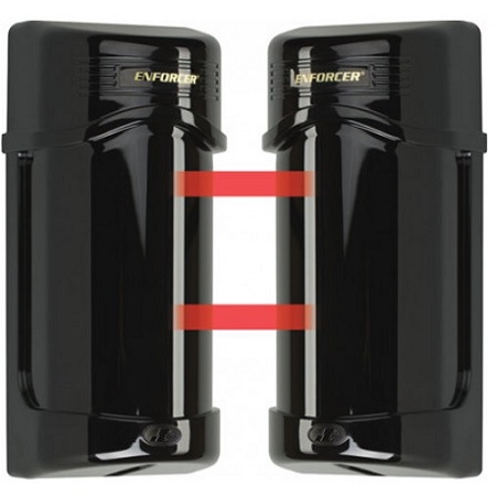 E-960-D190Q Seco-Larm 190ft. (60m) Outdoor Twin Photobeam Detector