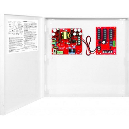 EAP-5D5Q Seco-Larm 5 Output Access Control Power Supply w/ Enclosure 5A@12VDC and 2.5A@24VDC