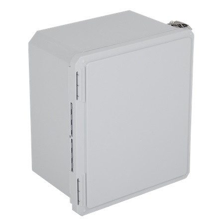 EF141208-O STI EnviroArmour Fiberglass Enclosure - 14.66" H x 12.66" W x 8.06" D - White - Non-Returnable