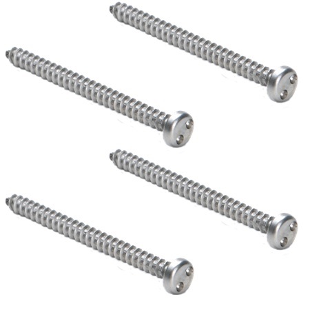 KIT-81 STI 2" Tamper-resistant Stainless Steel Screws for Smoke Detector Damage Stopper