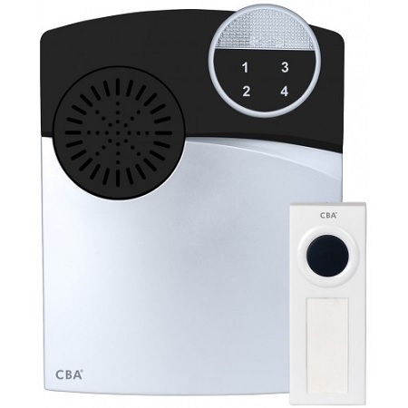 RA-4961-K1Q Seco-Larm Complete Wireless Alert System 900MHz contains 4 channel receiver and pushbutton