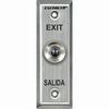 Show product details for SD-7101KBPE1Q Seco-Larm Black Button Slimline Request-To-Exit Plate