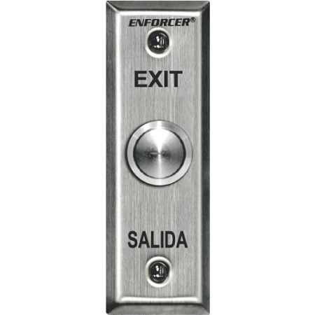 SD-7104SGEX1Q Seco-Larm Slimline Vandal-Resistant Request-To-Exit Plate
