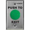 Show product details for SD-7201GC-PEQ Seco-Larm Green Button Single-Gang Request-To-Exit Plate