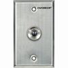 Show product details for SD-7201KBQ Seco-Larm Black Button Single-Gang Request-To-Exit Plate