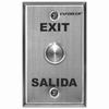 Show product details for SD-7204SGEX1Q Seco-Larm Vandal-Resistant Stainless-Steel Single-Gang Request-To-Exit Plate